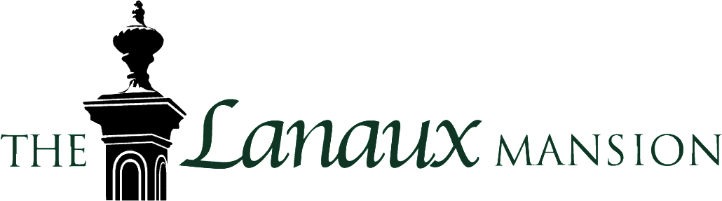 Text logo for "The Lanaux Mansion."